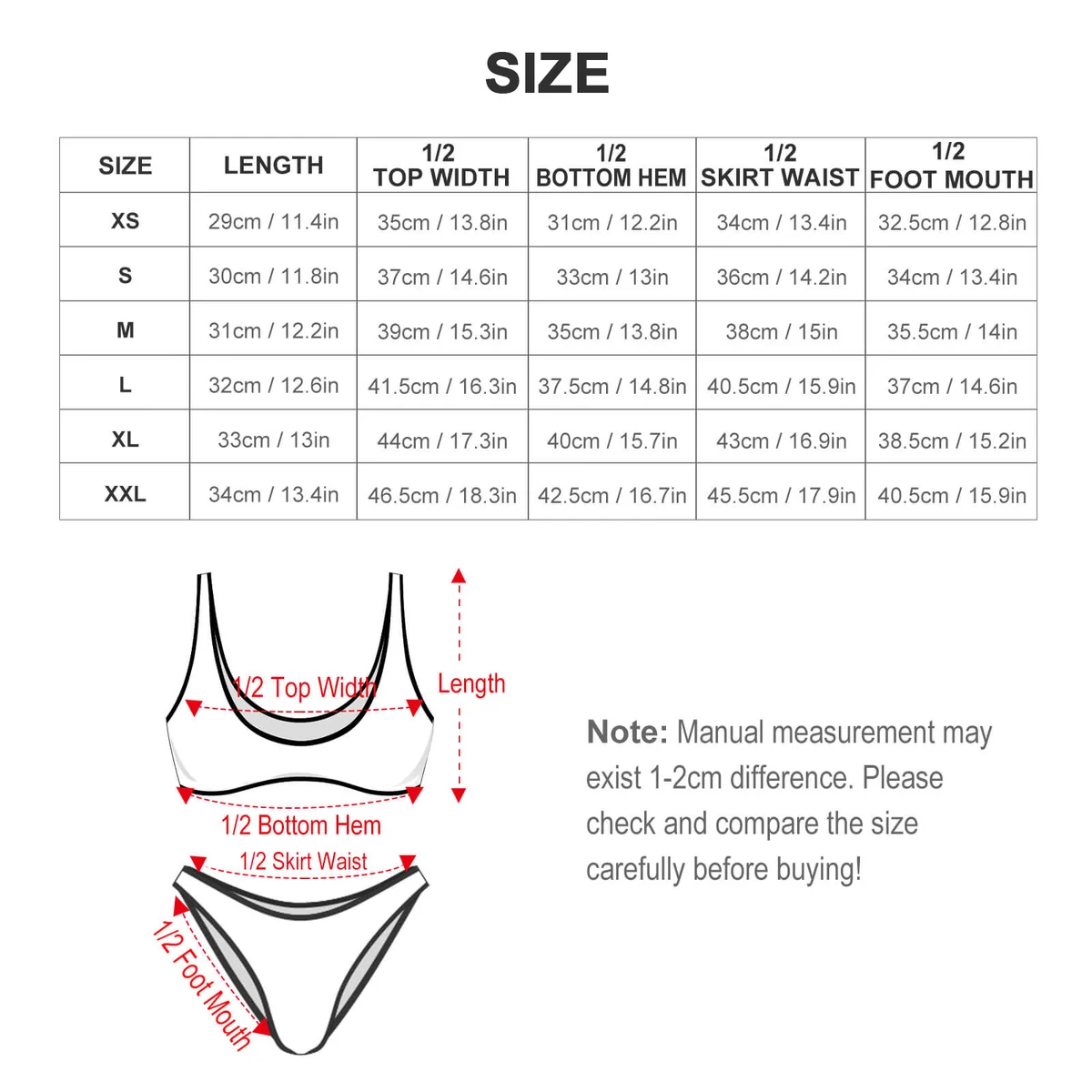 Women's Contrast Trim Sporty Bikini Set - Pop Art Collage Print - view 6