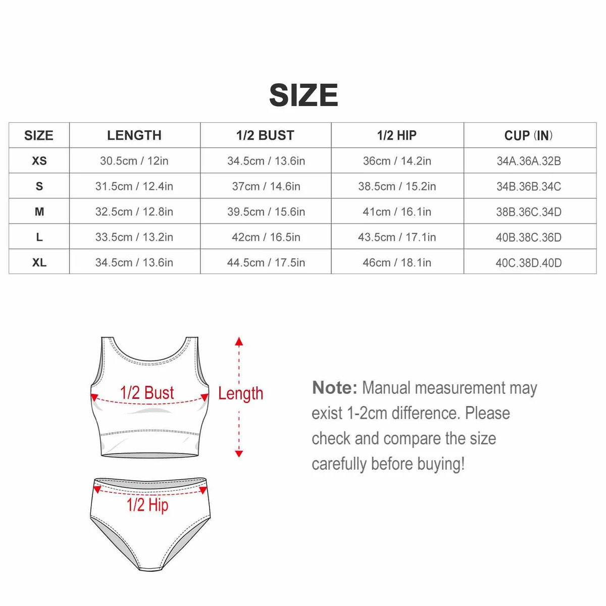 Women's High-Neck Racerback Bikini Set - Canadian Maple Leaf Flag Graphic - view 9