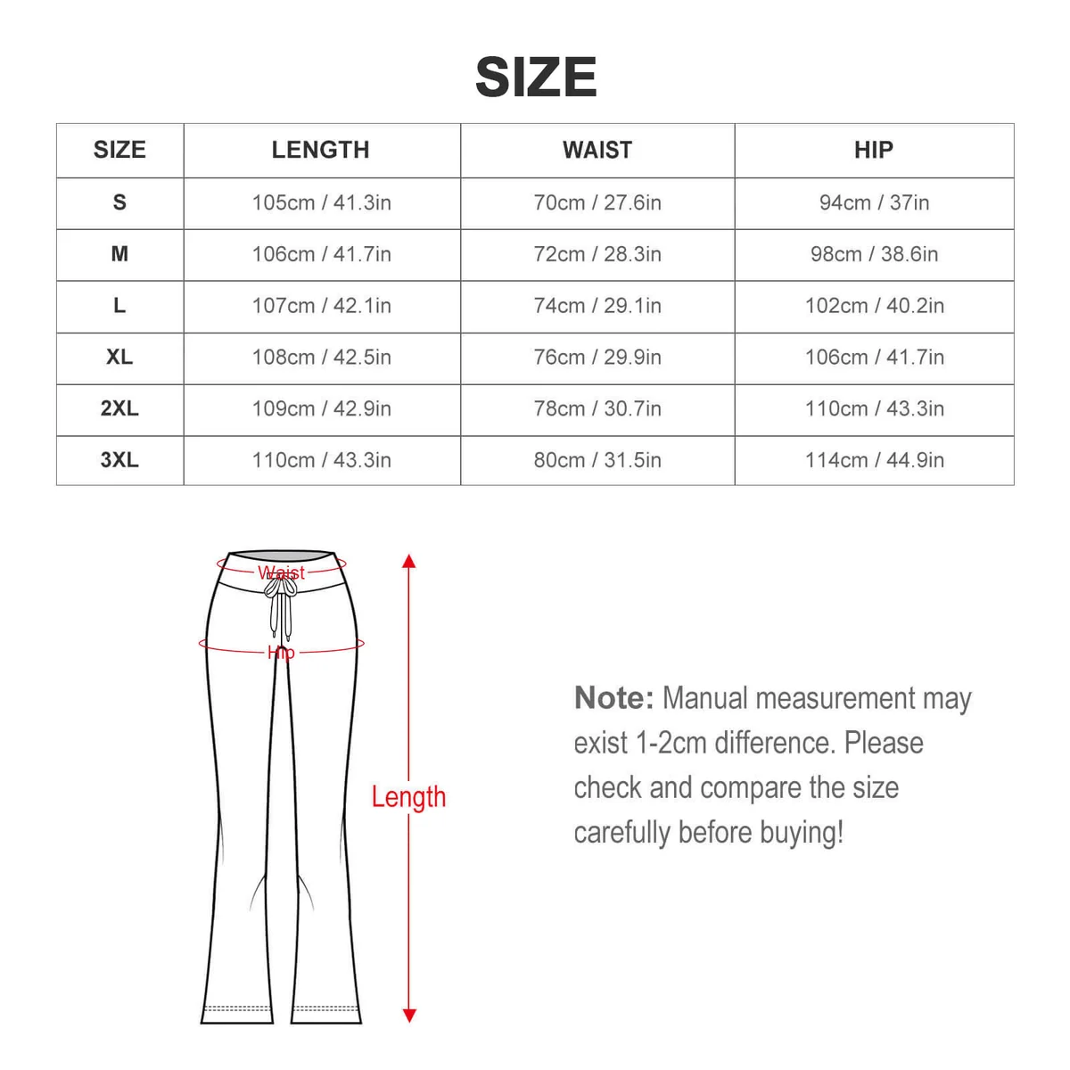 Women's Drawstring Straight Wide Leg Pants - Black Cat Crowd Print - view 9
