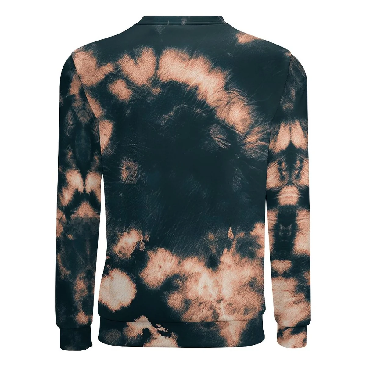 Unisex Crew Neck Sweatshirt - Bleached Jack-O-Lantern Print - view 6
