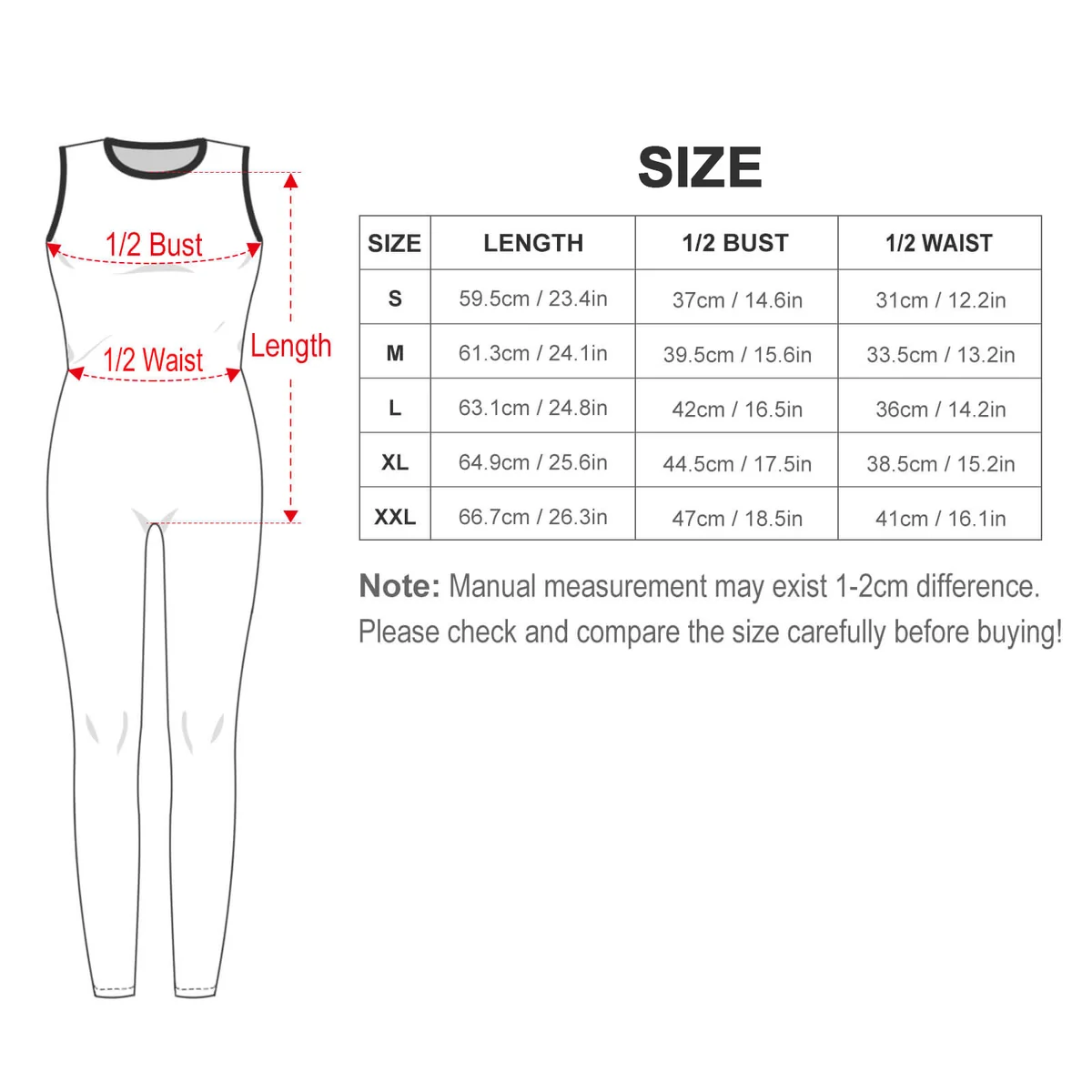 Women's Sleeveless Full-Length Yoga Jumpsuit - Ink Wash Botanical Print - view 5