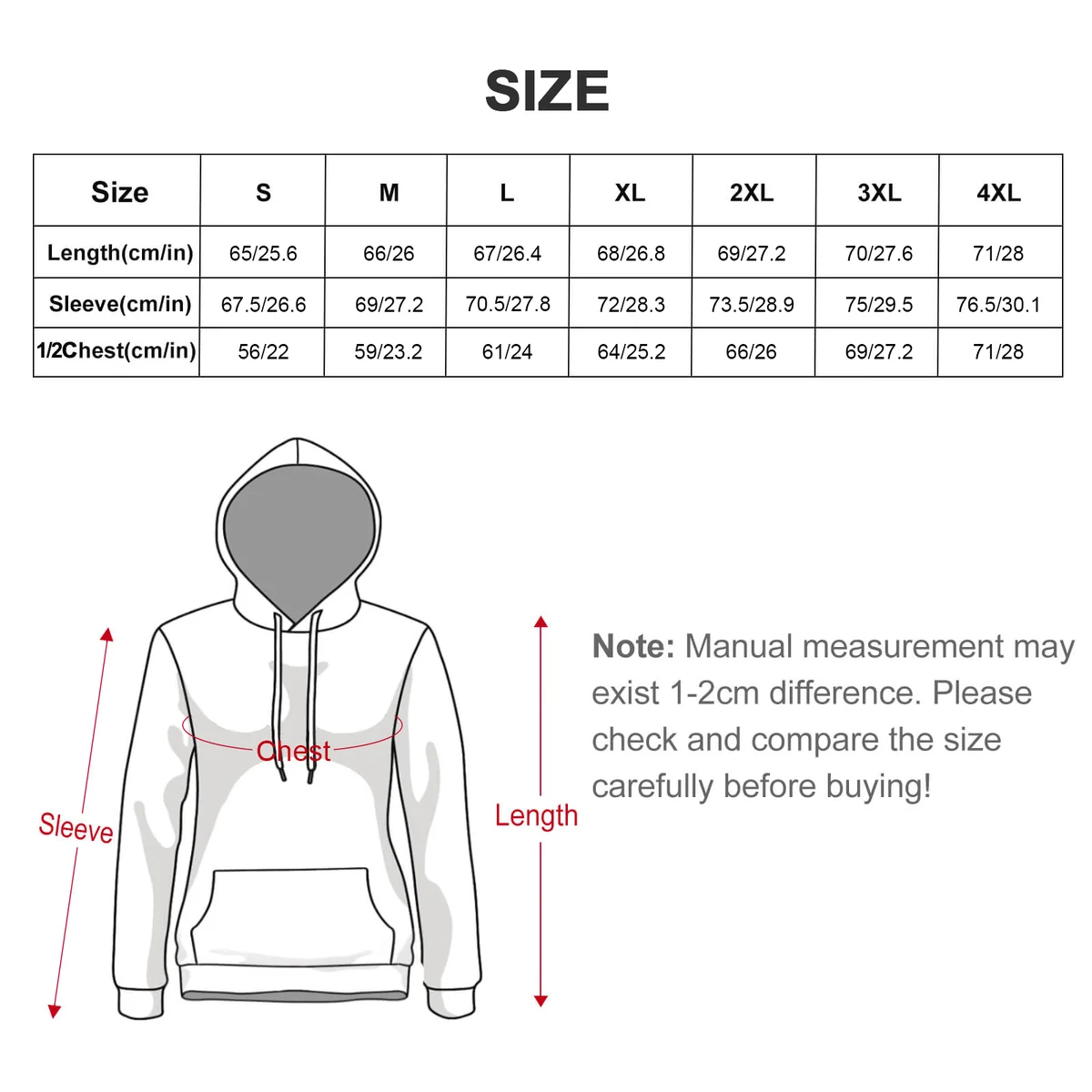 Women's Drop Shoulder Hoodie - Snowflake Reindeer Print - view 7