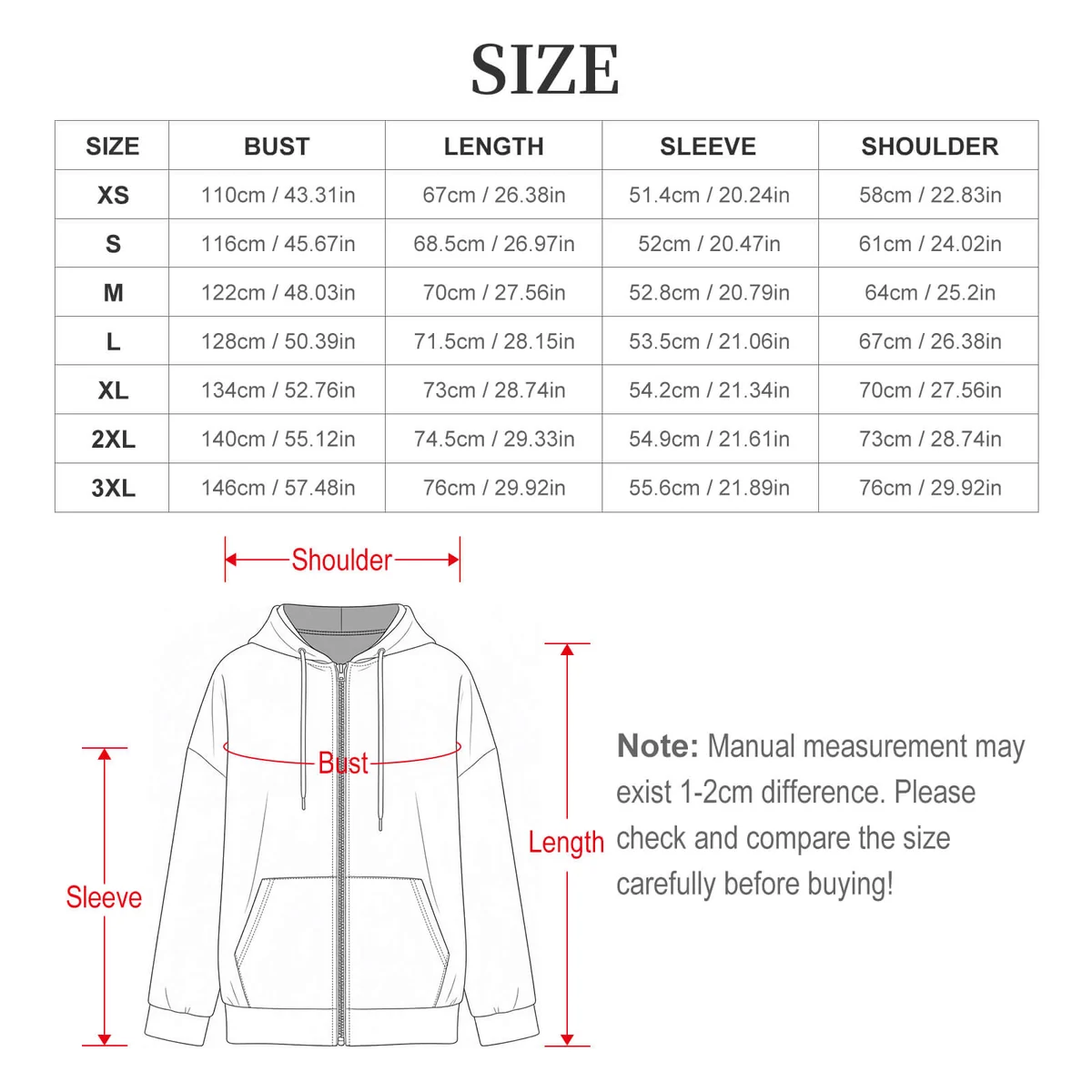 Women's Full Zip Hoodie - Painterly Petal Burst Print - view 6