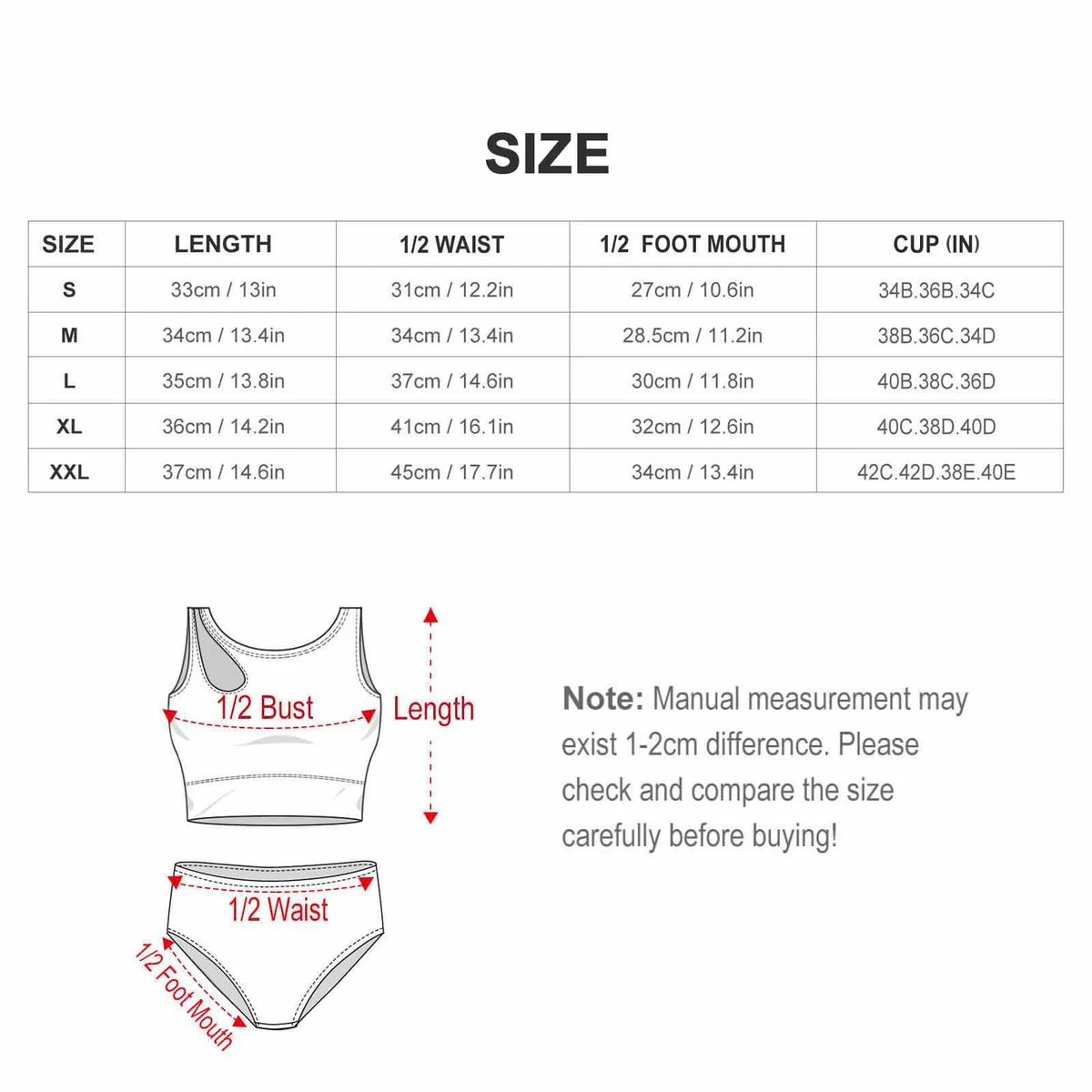 Women's Sporty High-Neck High-Waist Bikini Set - Lemon Branch Print - view 7
