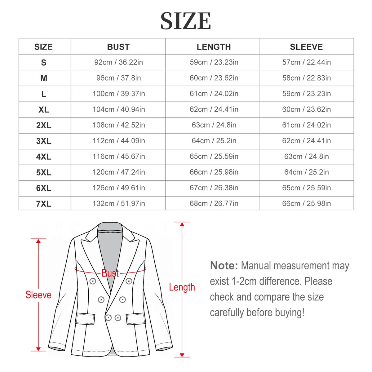 Women's Double Breasted Blazer - Red Gingham Print - view 6