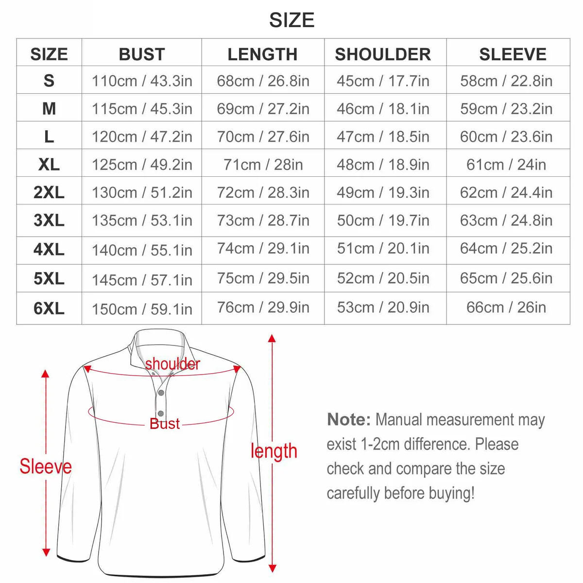 Unisex Henley Collar Sweatshirt - Moonlit Mountain Print - view 8
