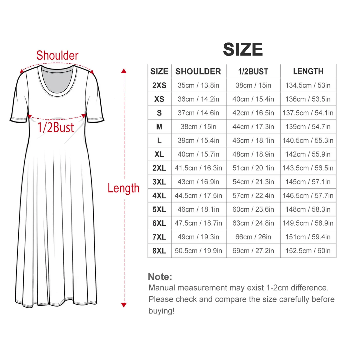 Women's Crew Neck Short Sleeve Maxi T-Shirt Dress - Pastel Watercolor Floral Print - view 5