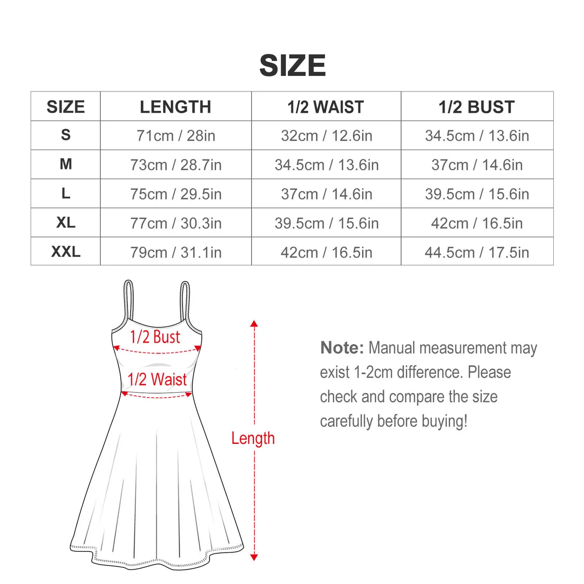Women's Cami Skater Mini Dress - Snowflake Print - view 6